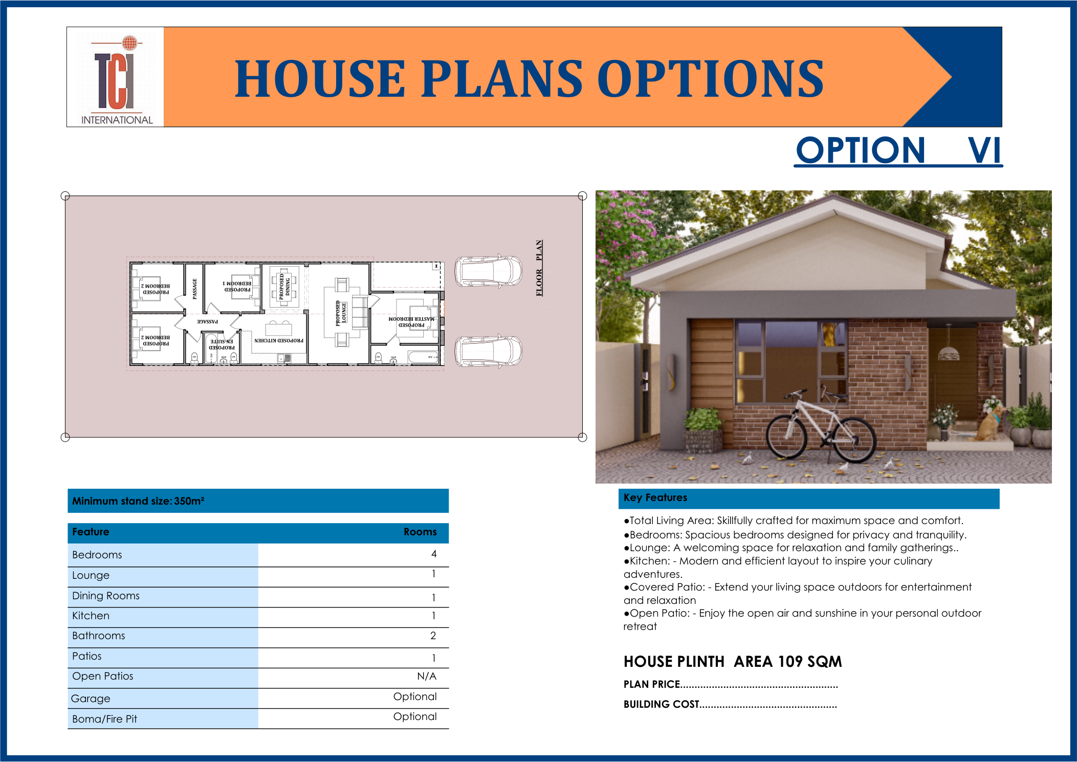 Four-Bedroom Family Home Floor Plan